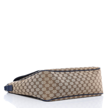 Gucci Monogram Convertible Diaper Bag Blue 5 of 10