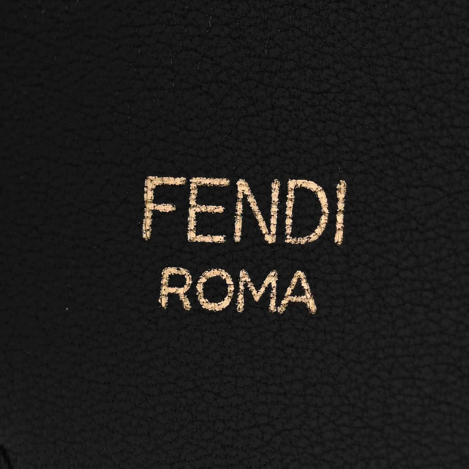 Fendi Velvet Tapestry FF Strap You Tobacco 3 of 5