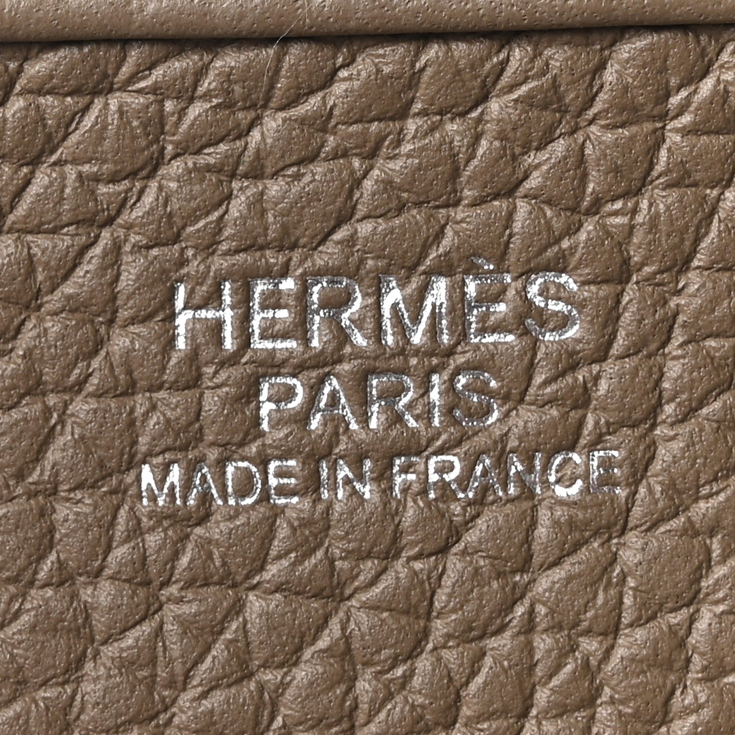 Hermes Taurillon Clemence Evelyne III PM Etoupe 5 of 10