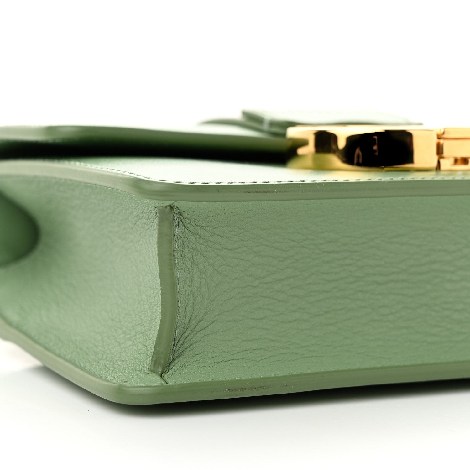 Christian Dior Smooth Calfskin Micro 30 Montaigne Flap Bag Mint Green 8 of 12