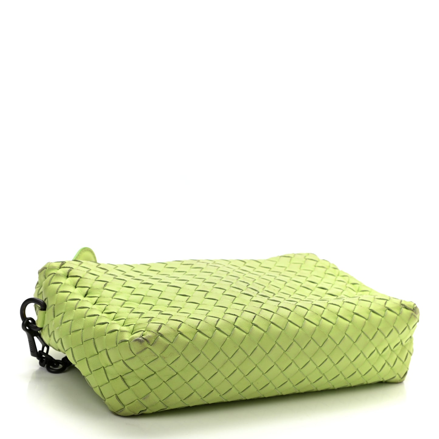 Nappa Intrecciato Crossbody Kiwi