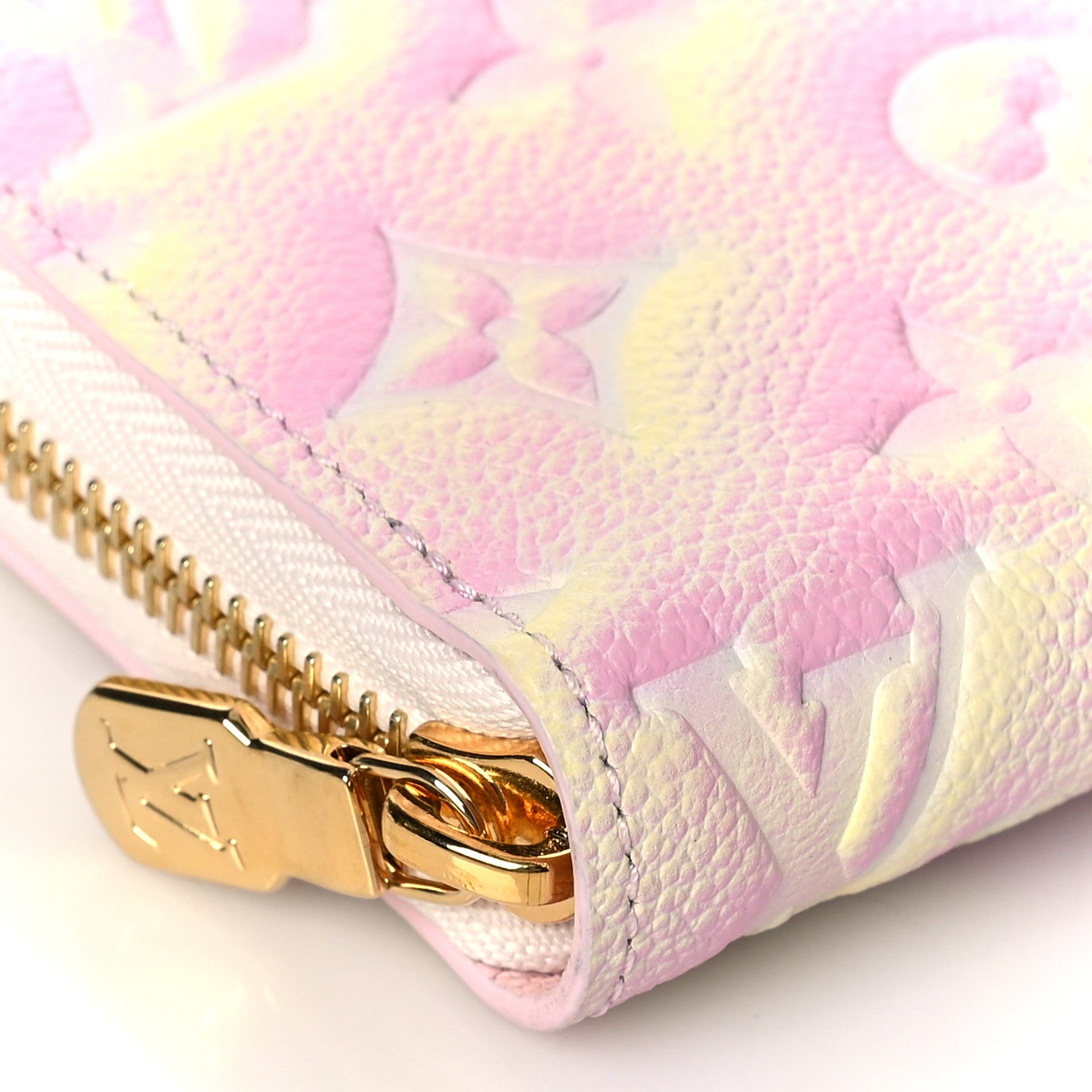 Louis Vuitton Empreinte Monogram Summer Stardust Zippy Wallet Pink 7 of 8