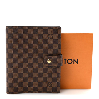 Louis Vuitton Damier Ebene Large Ring Agenda Cover 7 of 7