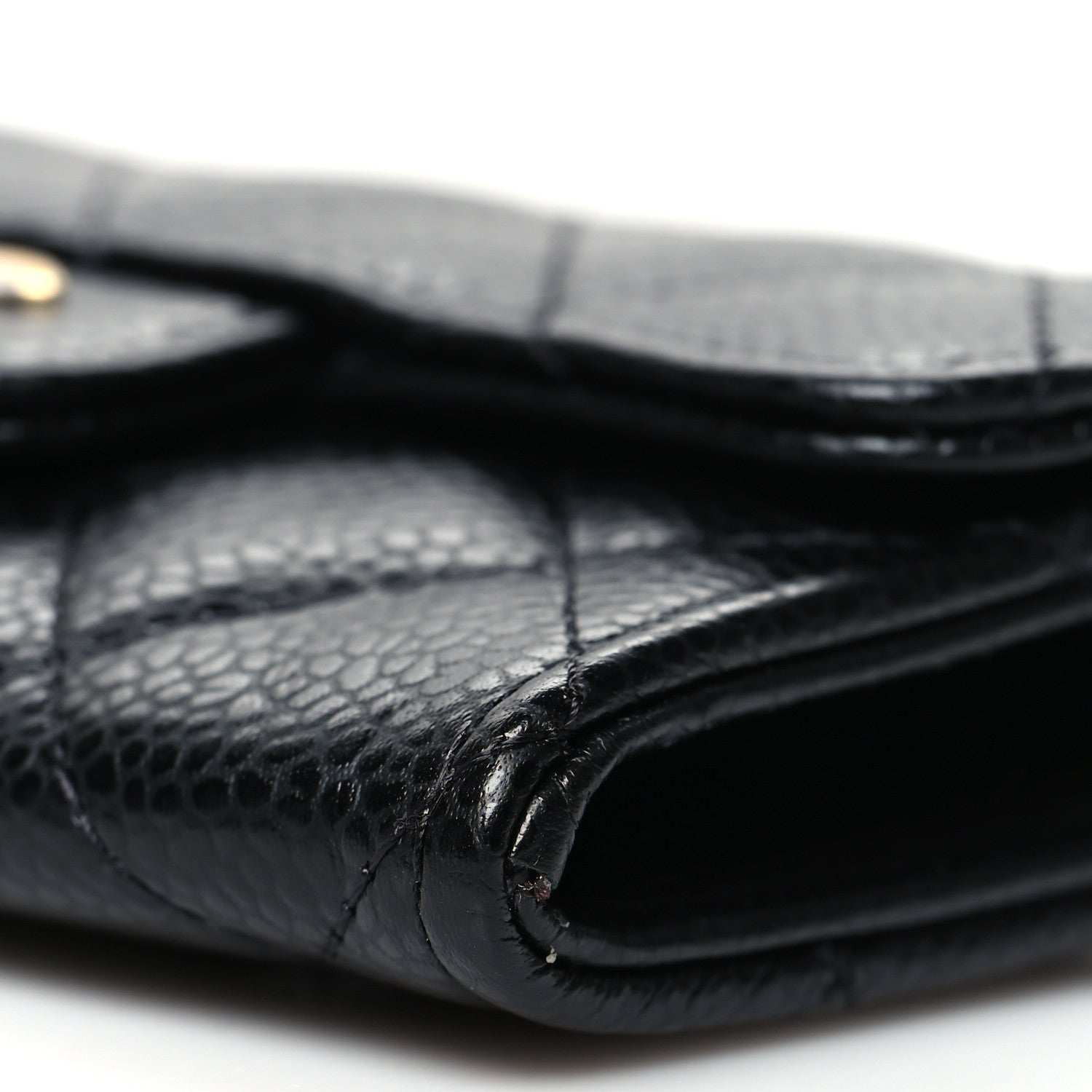 Chanel Caviar Quilted Flap Card Holder Black 11 of 11