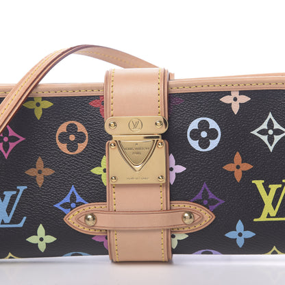 Louis Vuitton Monogram Multicolor Shirley Black 9 of 9