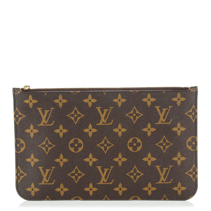 Louis Vuitton Monogram Neverfull MM GM Pochette Fuchsia 1 of 7