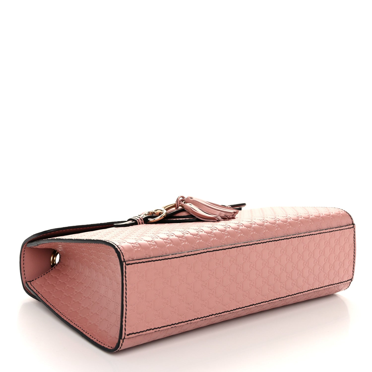 Gucci Microguccissima Medium Emily Chain Shoulder Bag Soft Pink 4 of 11