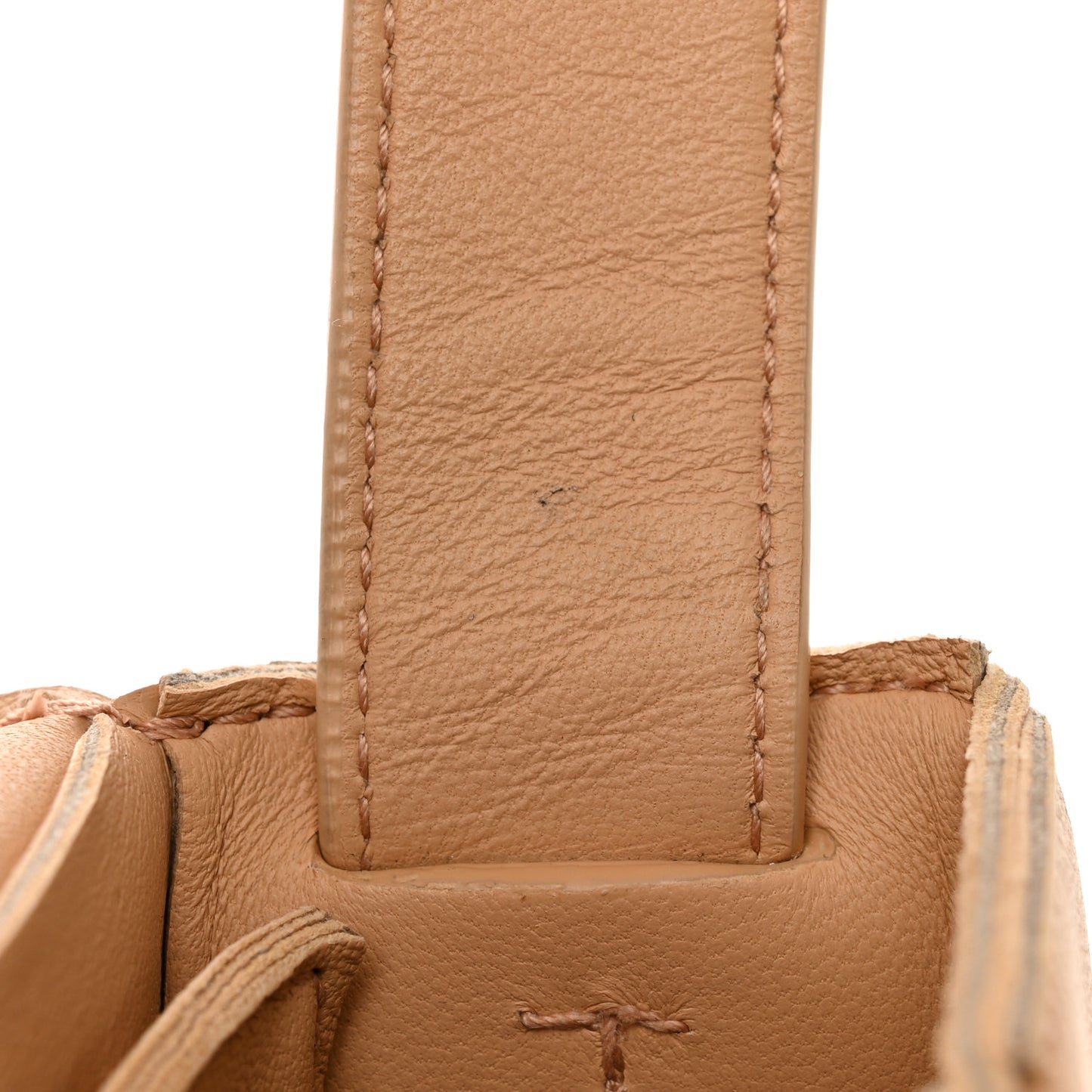 Lambskin Maxi Intrecciato Cassette Crossbody Bag Porridge