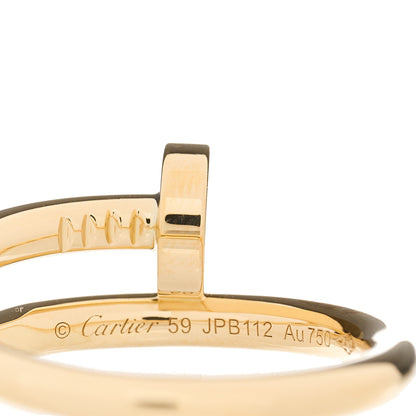 Cartier 18K Yellow Gold Juste Un Clou Ring 59 8.75 3 of 3
