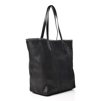 Stella McCartney Shaggy Deer Falabella Shopper Tote Black 3 of 9