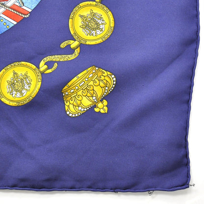 Hermes Silk Les Tambours Scarf 90 4 of 6