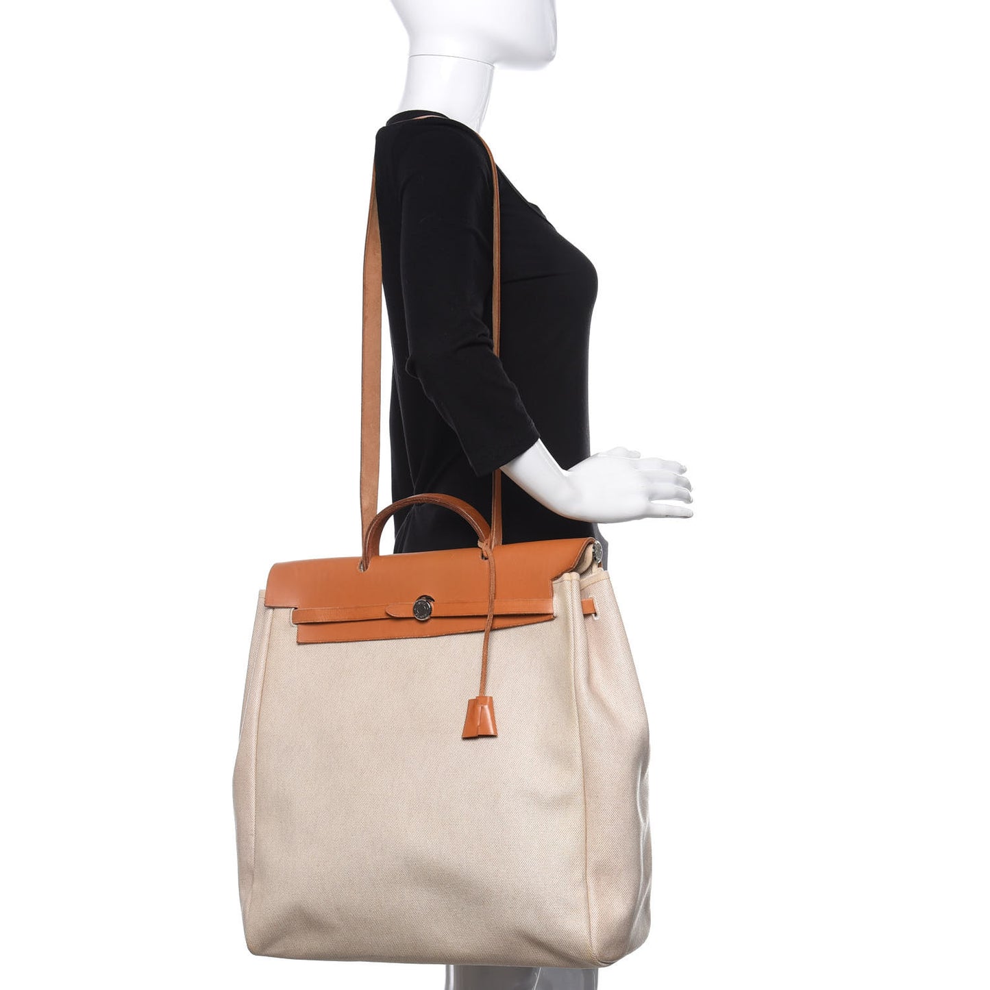 Toile Vache Calfskin Herbag 40 GM Natural
