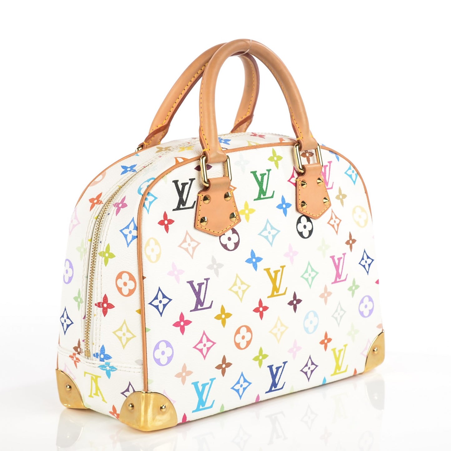 Monogram Multicolor Trouville White