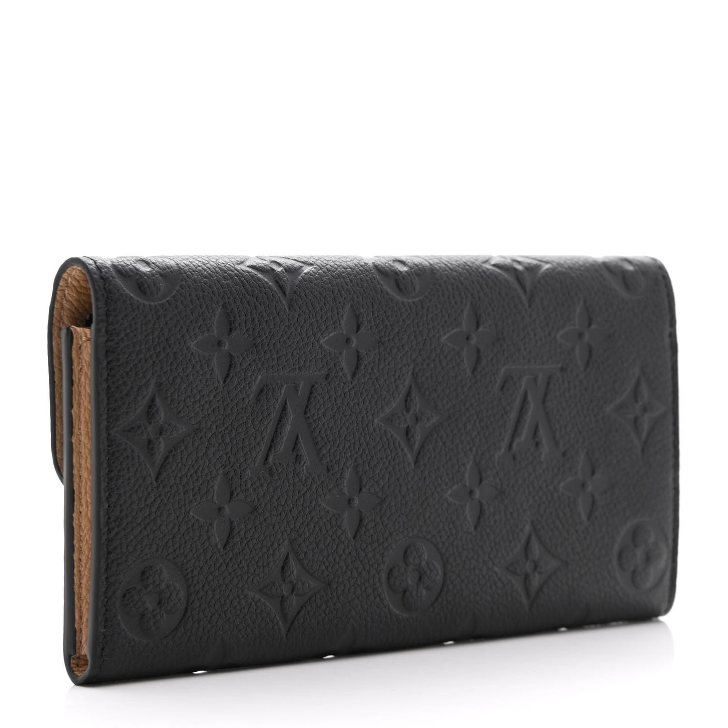 LOUIS VUITTON Empreinte Emilie Wallet Black Dune