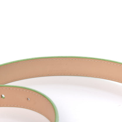 Louis Vuitton Vernis 25mm Phoenix Belt 90 36 Vert Tonic 3 of 5