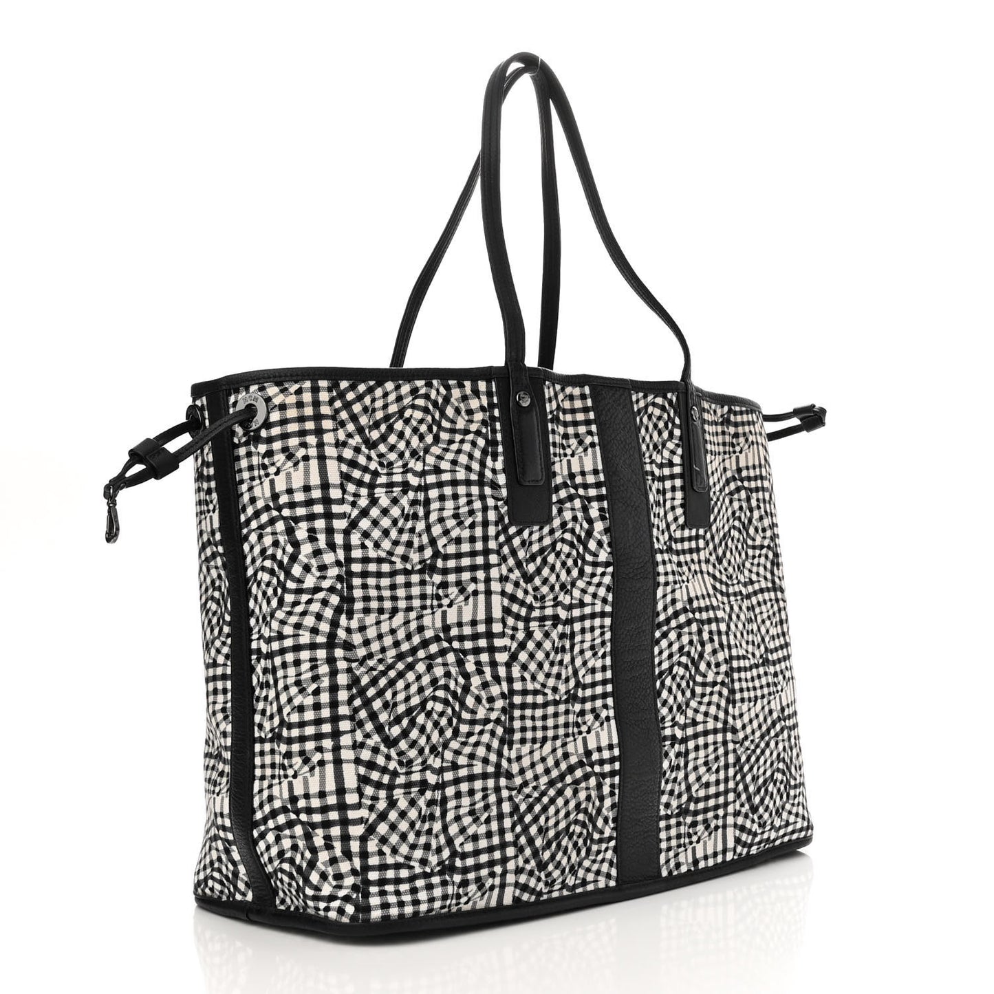 Visetos Large Liz Reversible Shopper Tote Black