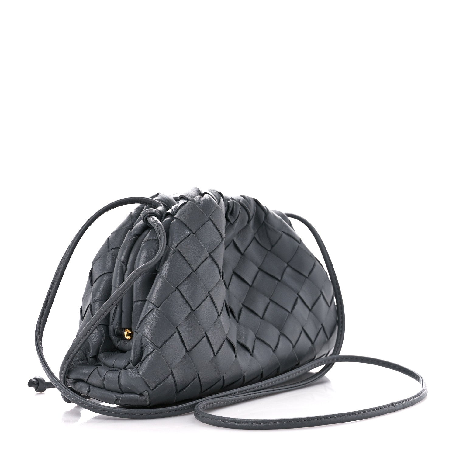 Bottega Veneta Nappa Intrecciato The Mini Pouch Thunder 3 of 11