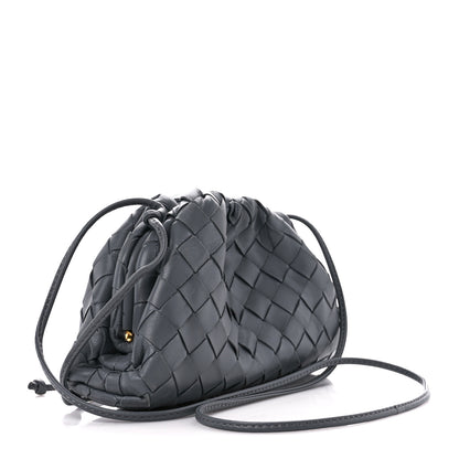 Bottega Veneta Nappa Intrecciato The Mini Pouch Thunder 3 of 11