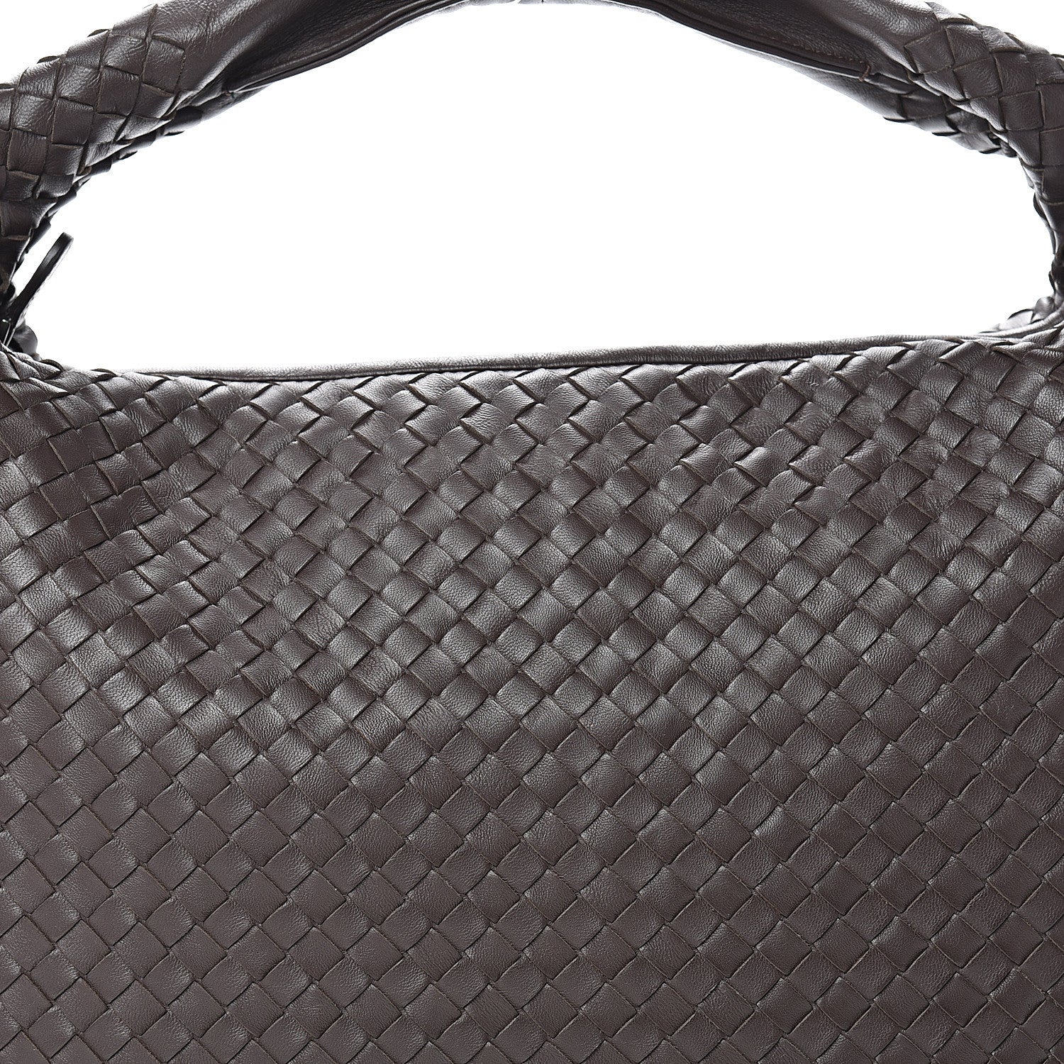Bottega Veneta Nappa Intrecciato Large Veneta Hobo Ebano 8 of 10