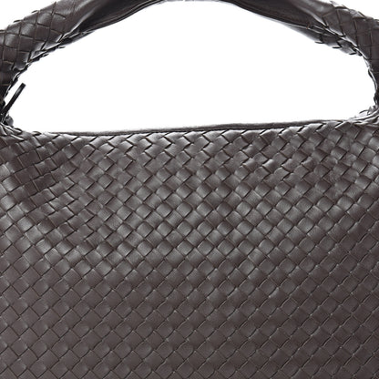 Bottega Veneta Nappa Intrecciato Large Veneta Hobo Ebano 8 of 10