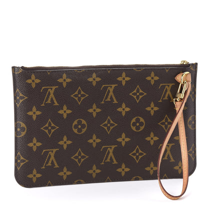 Louis Vuitton Monogram Neverfull MM GM Pochette 3 of 9