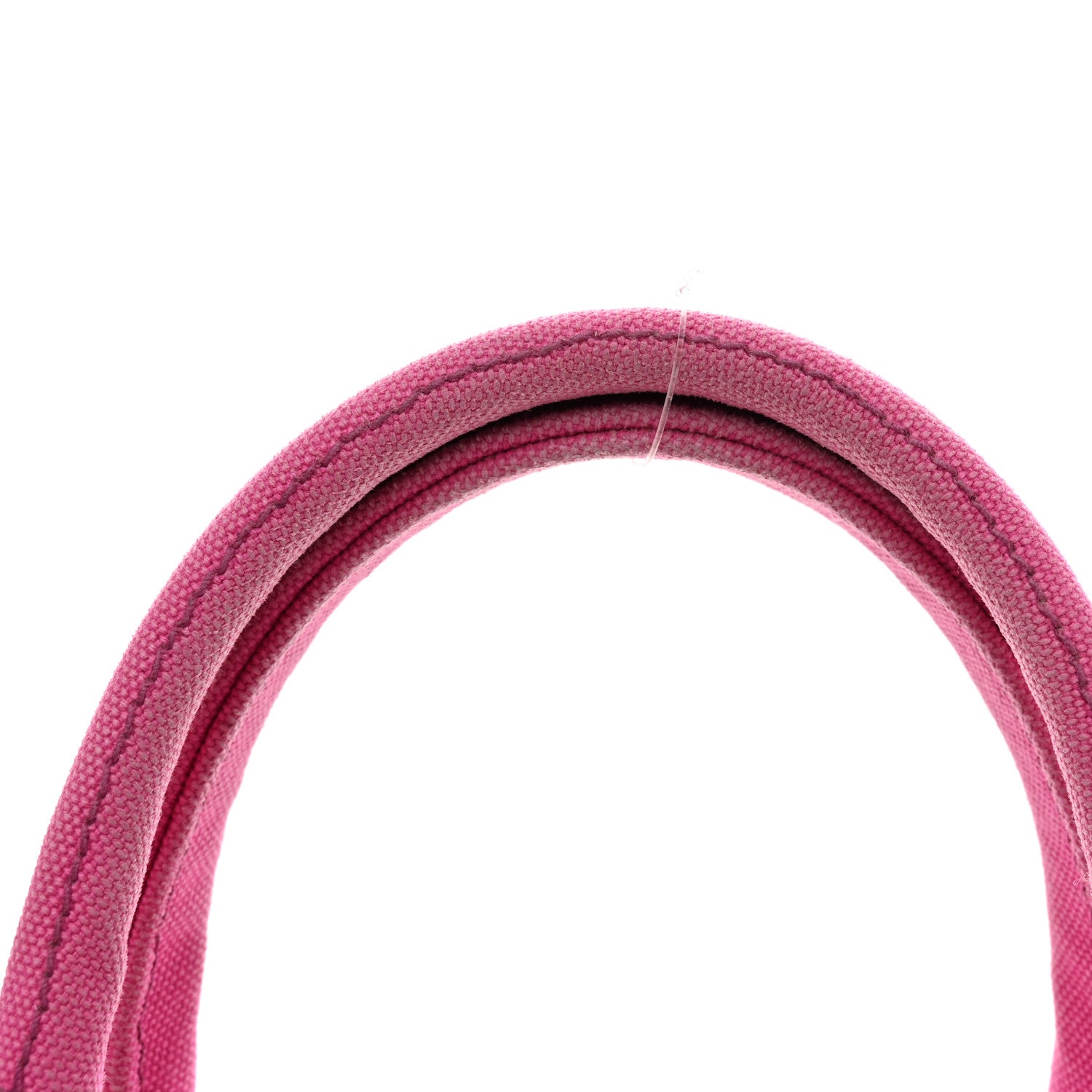 Prada Canvas Grommet Canapa Tote Pink 18 of 18