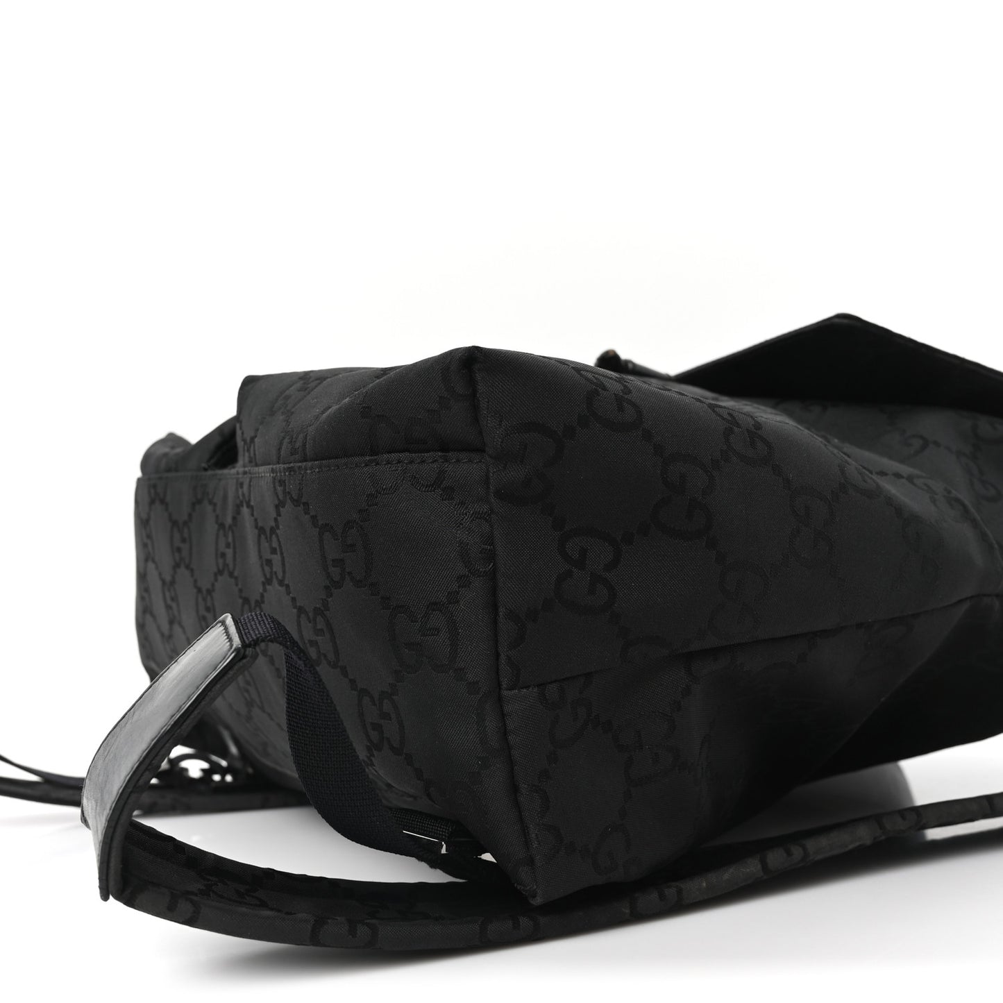 Nylon Monogram Backpack Black