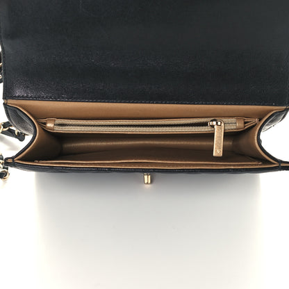 Chanel Lambskin Quilted Small Chic Pearls Flap Black 5 of 11