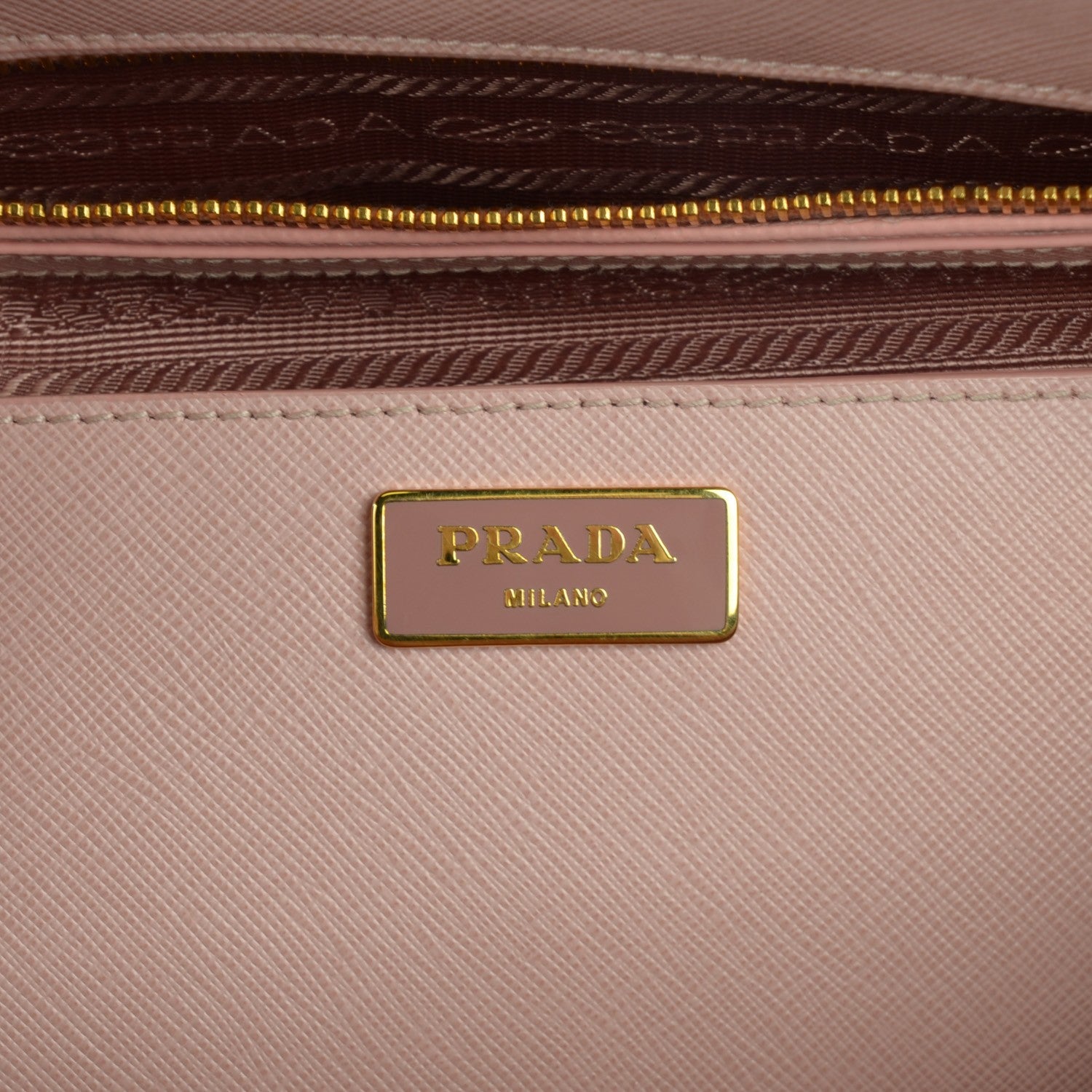 Prada Saffiano Medium Galleria Double Zip Tote Orchidea 7 of 15
