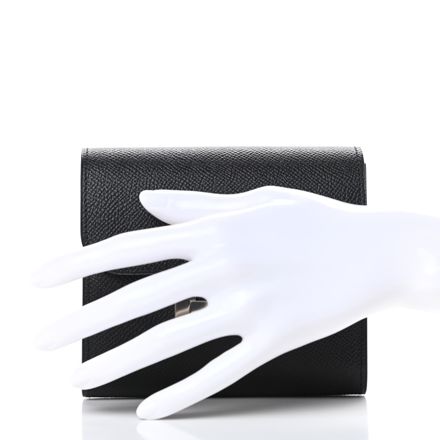 Hermes Epsom Constance Short Wallet Black 2 of 9