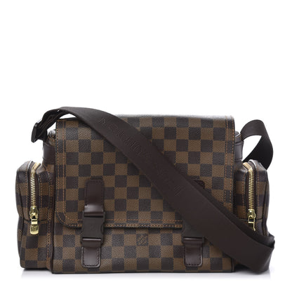 Louis Vuitton Damier Ebene Reporter Melville 1 of 9