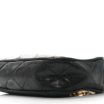 Chanel Lambskin Quilted Tassel Camera Case Black 11 of 11