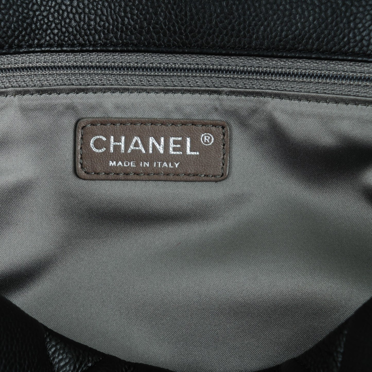 Caviar Quilted Coco Casual Flap Black