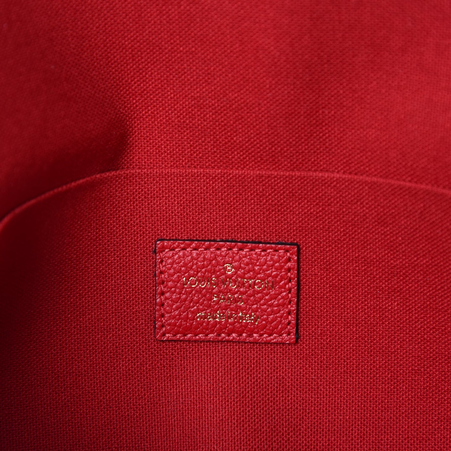Empreinte Pochette Felicie Chain Wallet Scarlet