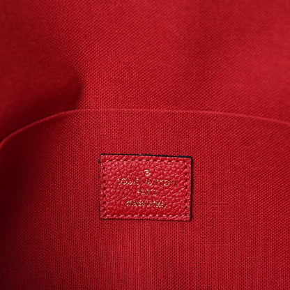 Louis Vuitton Empreinte Pochette Felicie Chain Wallet Scarlet 9 of 11