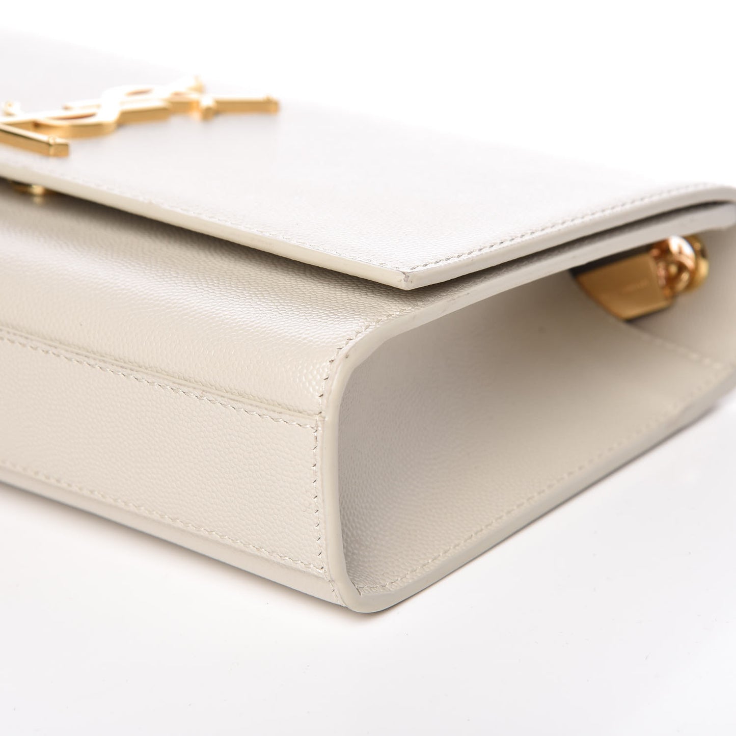 Grain De Poudre Medium Classic Monogram Kate Satchel Porcellana