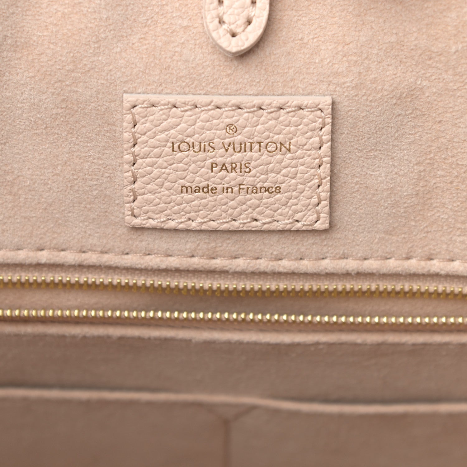 Louis Vuitton Empreinte Monogram Spring In The City Onthego MM Beige Pink Yellow 6 of 11