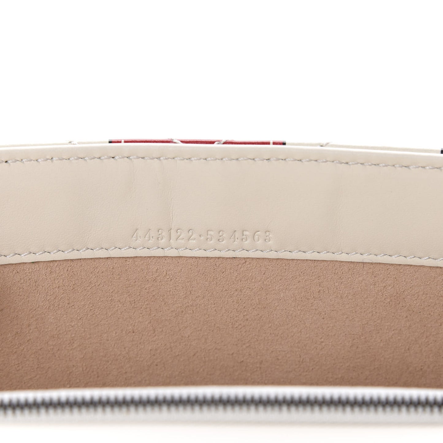 Calfskin Matelasse Trompe L'Oeil Print Mini GG Marmont Chain Wallet White