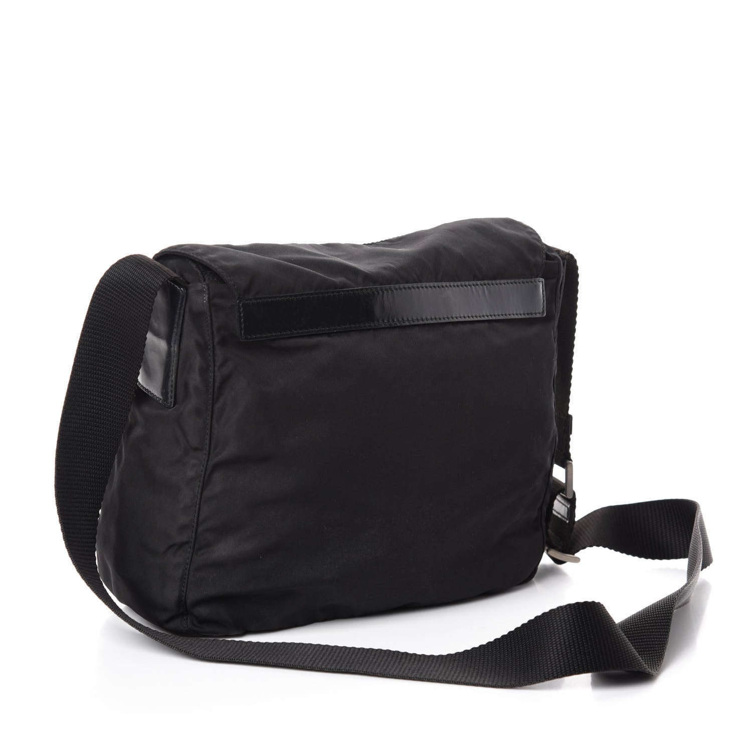 Prada Nylon Vela Messenger Black 3 of 9