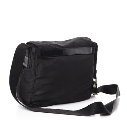Prada Nylon Vela Messenger Black 3 of 9
