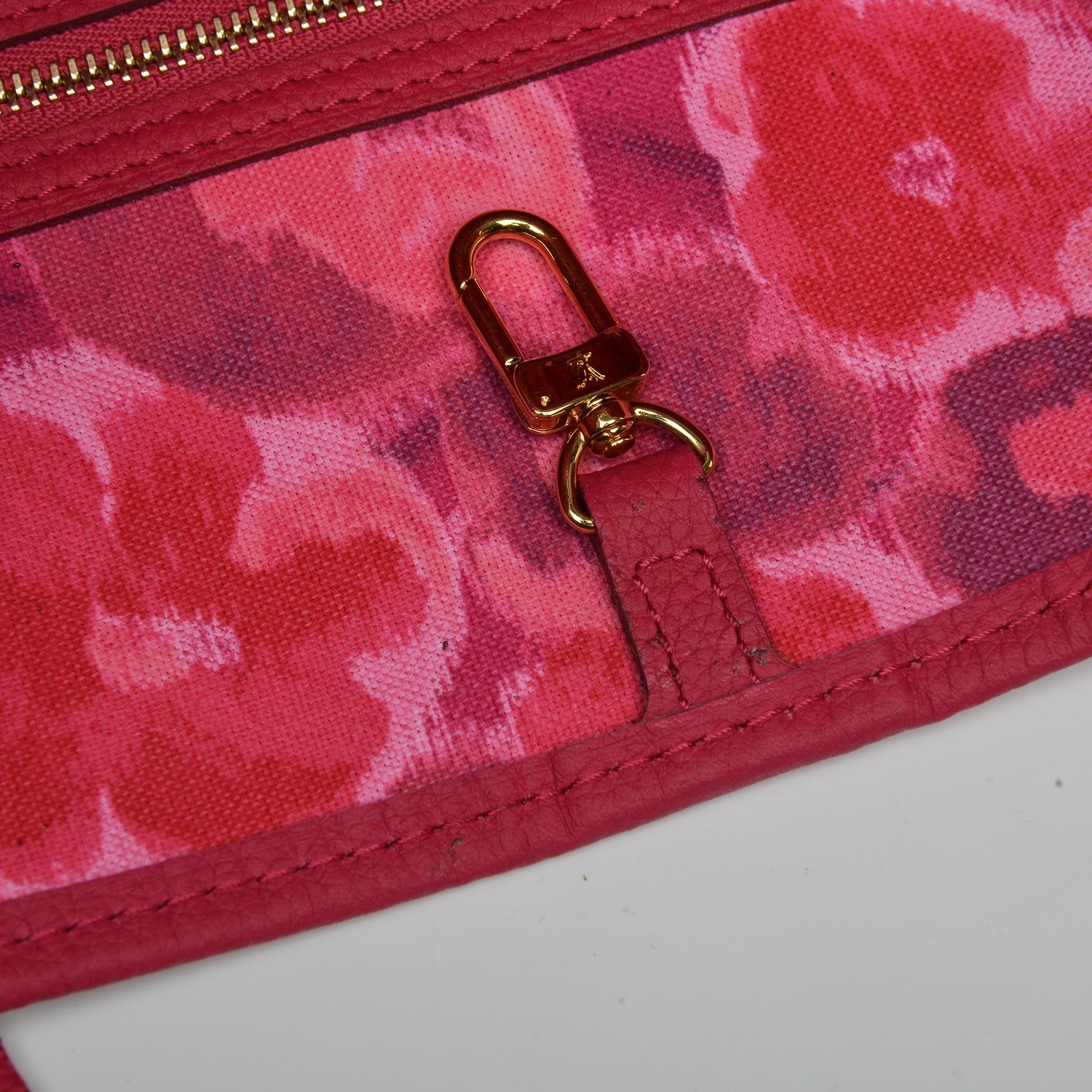 Louis Vuitton Monogram Articles de Voyage Ikat Neverfull GM Rose Indien 10 of 12