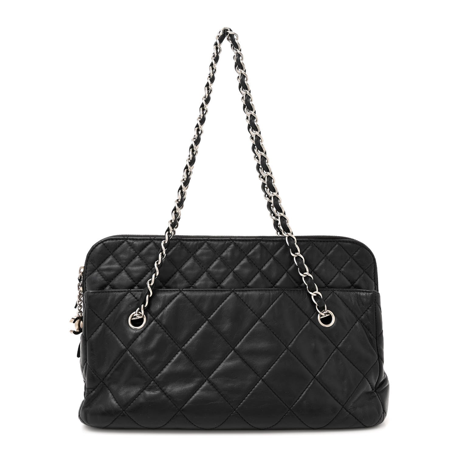 Chanel Calfskin Quilted In The Business Camera Bag Black 1 of 13
