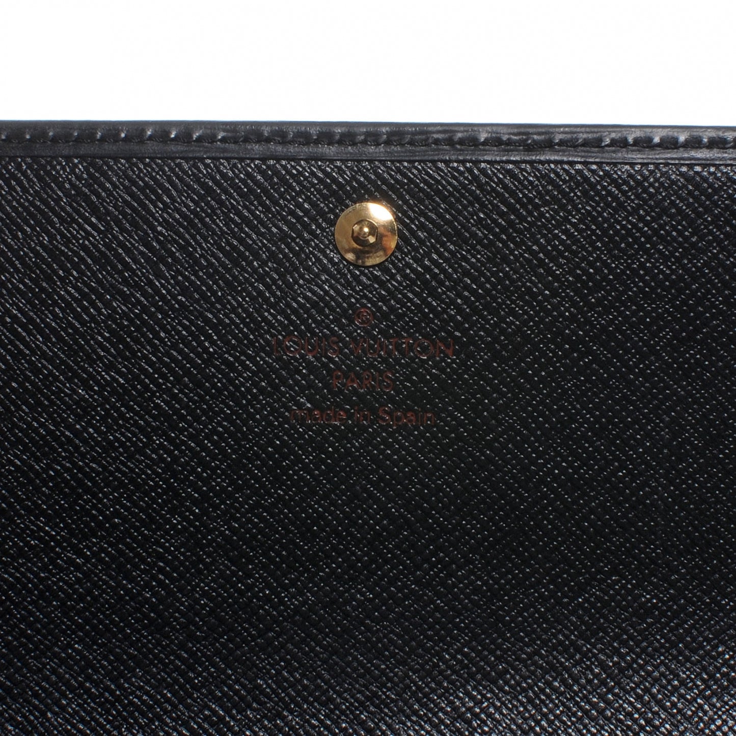 Epi Porte Tresor International Wallet Black