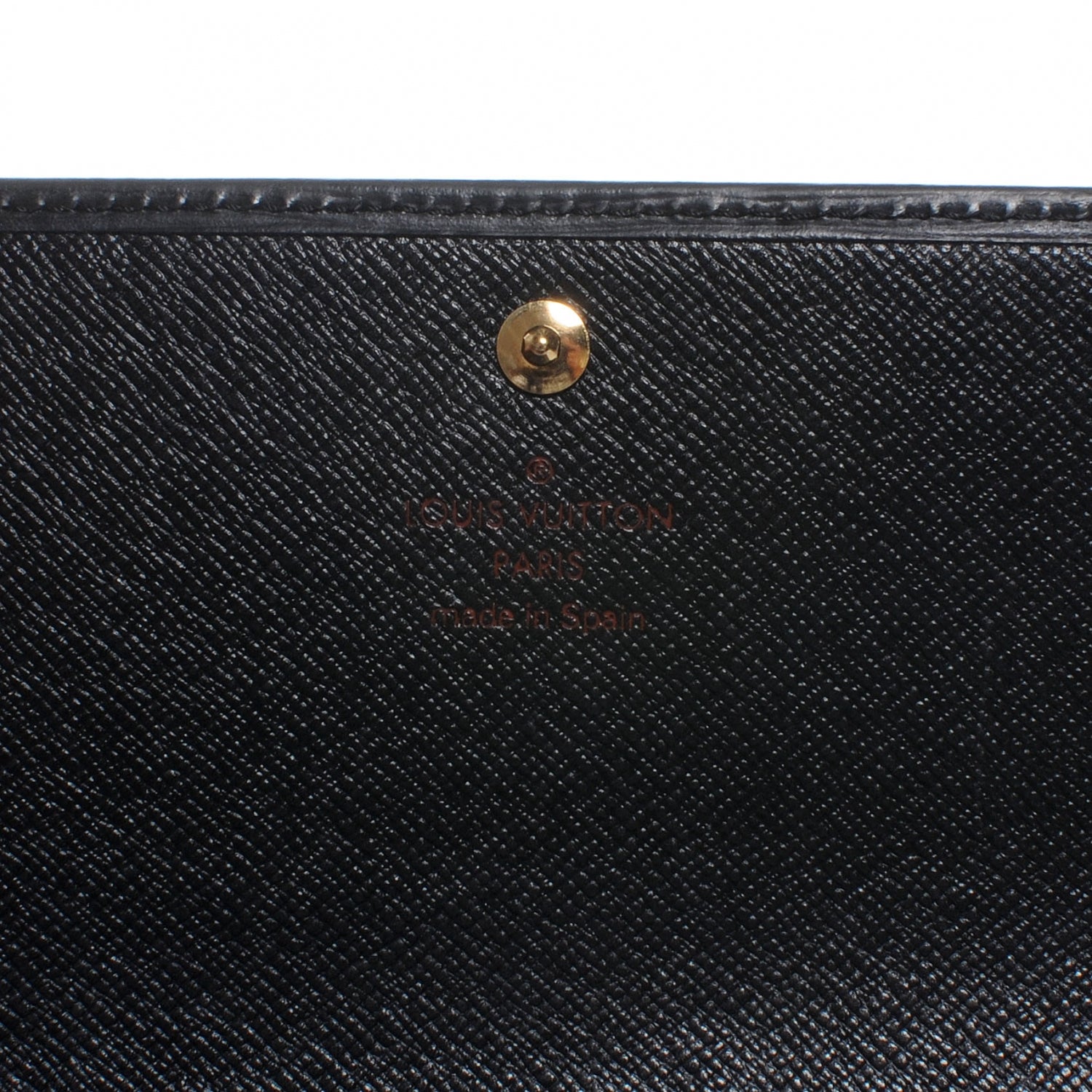 Louis Vuitton Epi Porte Tresor International Wallet Black 5 of 7
