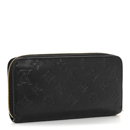 Louis Vuitton Empreinte Zippy Wallet Black 6 of 20