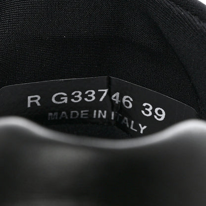 Chanel Fabric Calfskin Suede CC Sneakers 39 Black 6 of 9