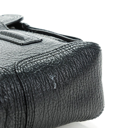 3.1 Phillip Lim 3.1 Textured Calfskin Mini Pashli Satchel Black 8 of 9