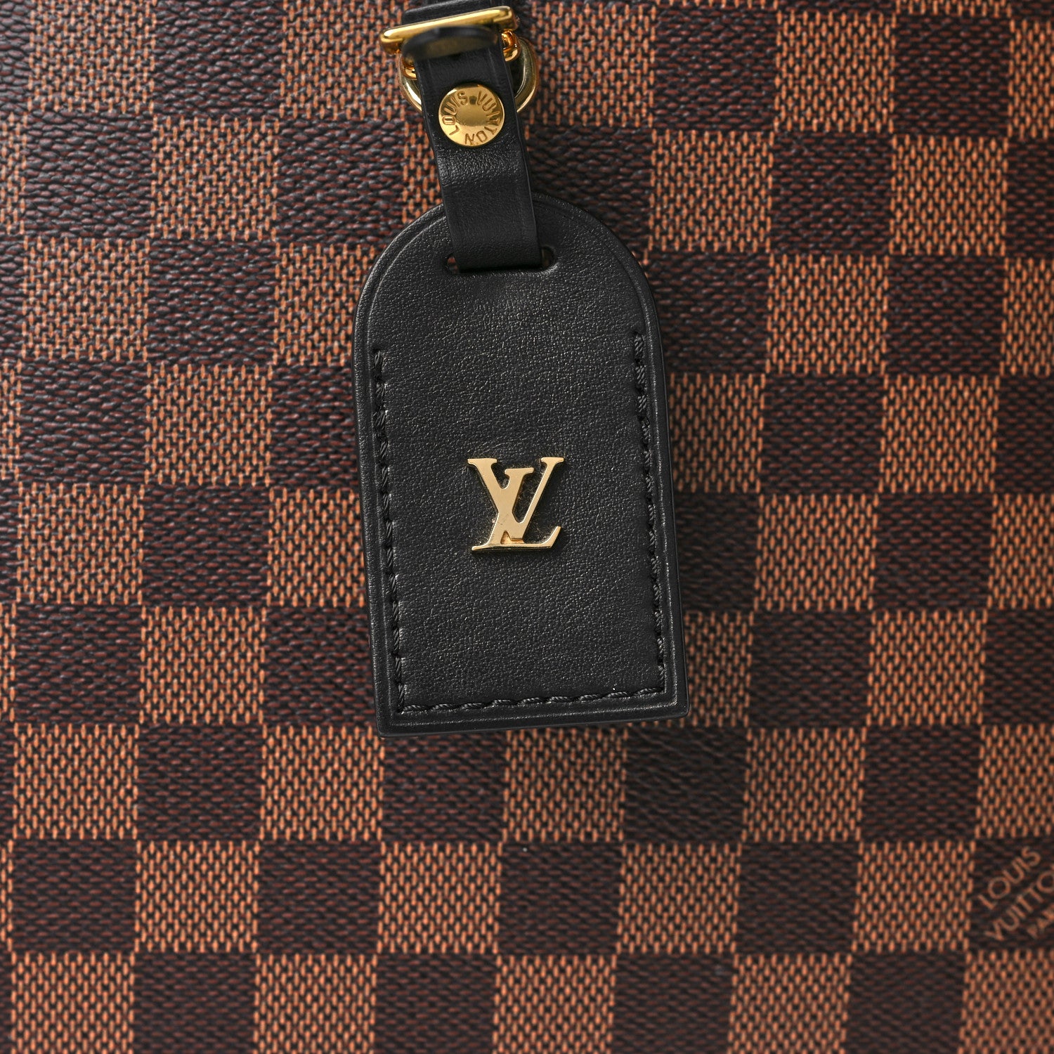 Louis Vuitton Damier Ebene Odeon MM Black 8 of 13