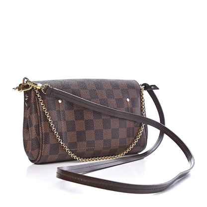 Louis Vuitton Damier Ebene Favorite PM 3 of 10