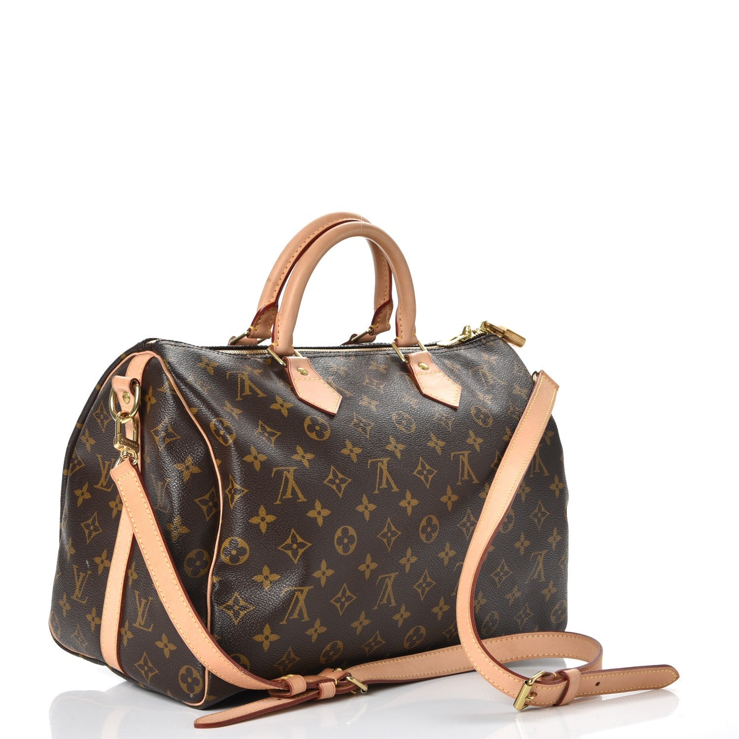 Louis Vuitton Monogram Speedy Bandouliere 35 4 of 11